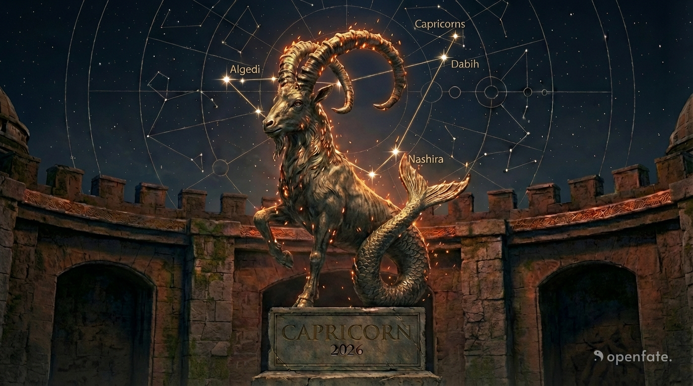 2026 Capricorn Horoscope: The Great Exhale & Asset Building