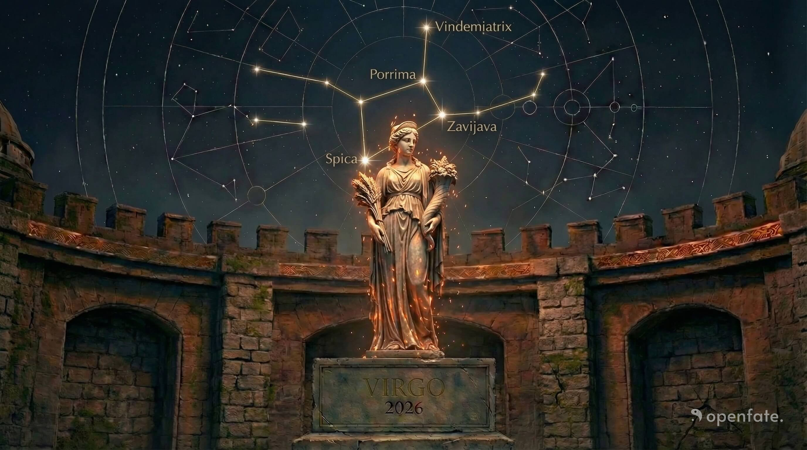 Virgo 2026 Horoscope: Saturn in Aries & Fire Horse Year