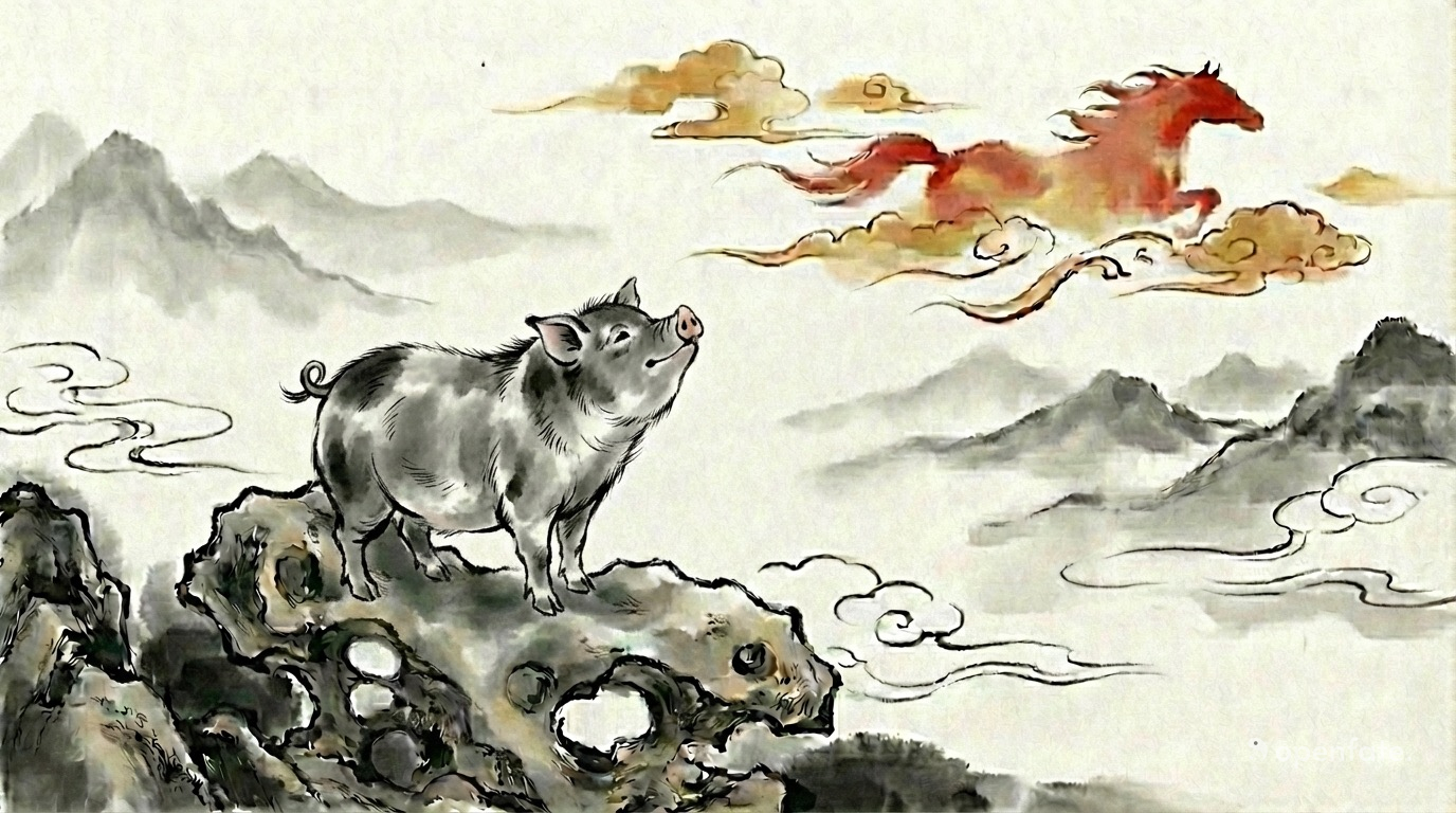 2026 属猪运势全指南:暗合太岁,闷声发财