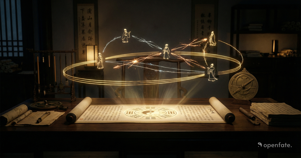 AI 驱动的高级人际关系合盘战略手册：从能量经济学到社会网络拓扑