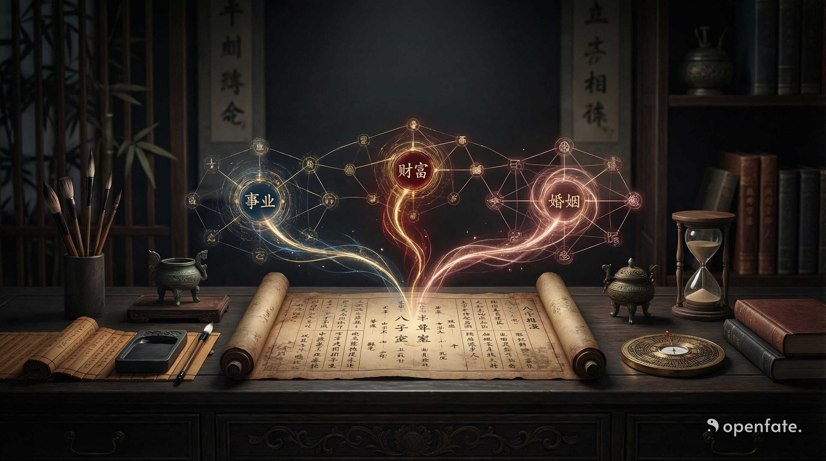 AI 八字分析：事业、财富与关系的决策指南