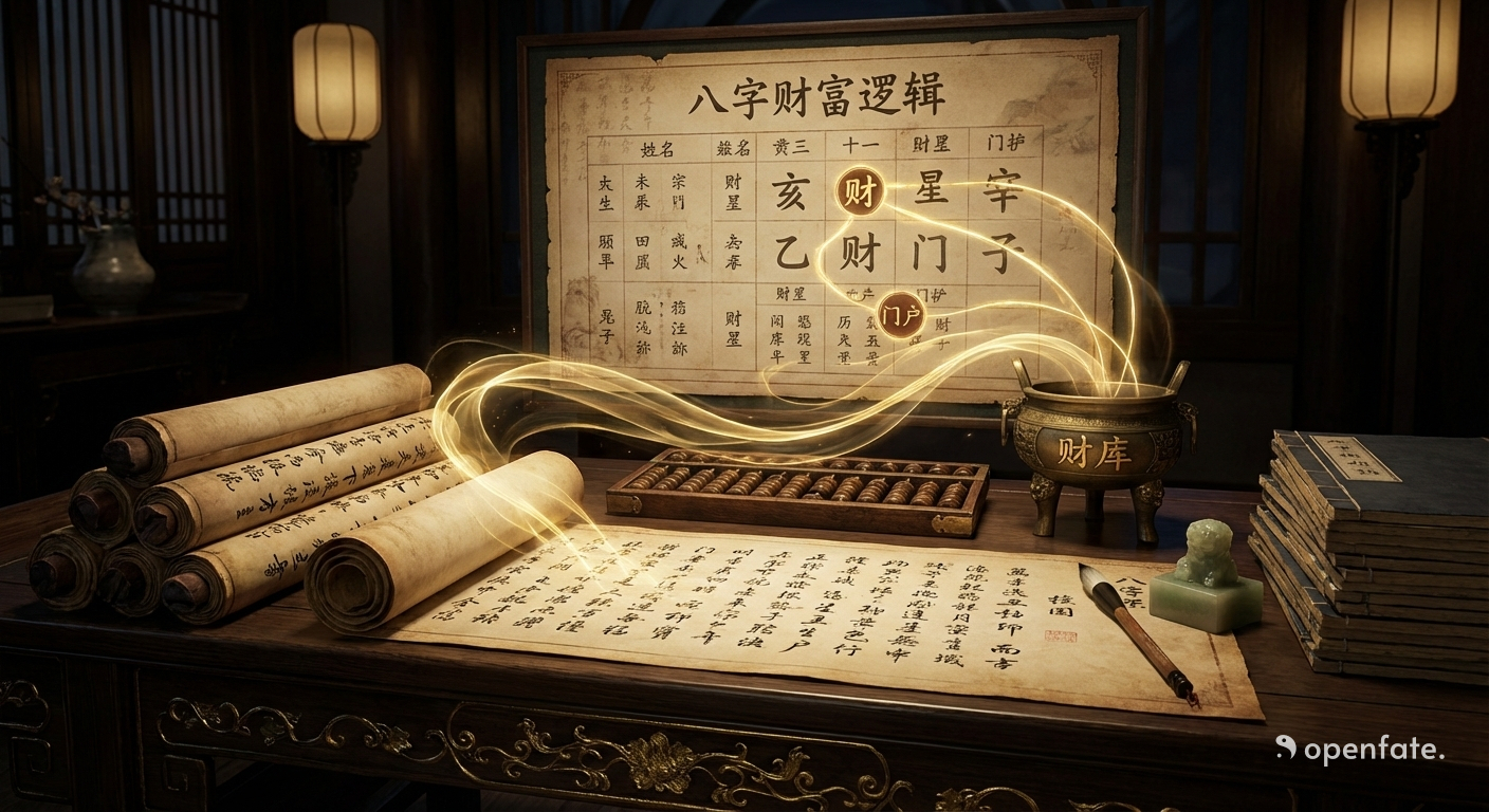 八字如何看财富:基础框架、指标体系与判法综述