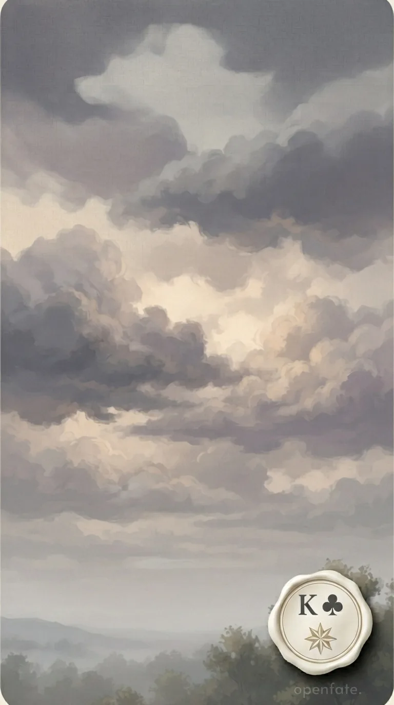 AstralNex illustration of Lenormand card 6, Clouds