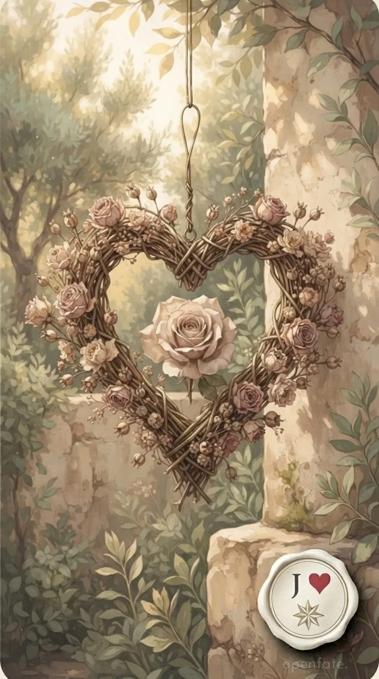 AstralNex illustration of Lenormand card 24, Heart