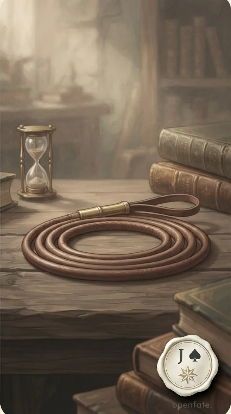 AstralNex illustration of Lenormand card 11, Whip
